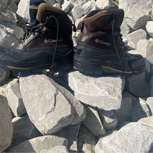 Columbia Men's Falmouth Hiking Hunting Work Duck Boots Size usa 8